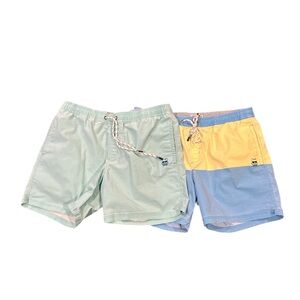 Set of 2 Pairs Party Pants Men’s‎ Size XL Swim Trunks